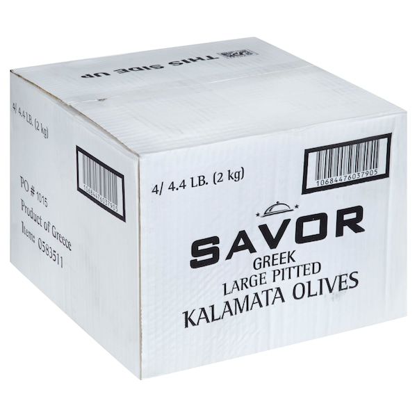 Savor Imports Greek Large Pitted Kalamata Olives 2kg, PK4 583511 - main